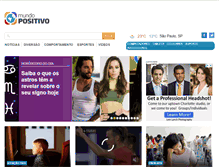 Tablet Screenshot of mundopositivo.com.br